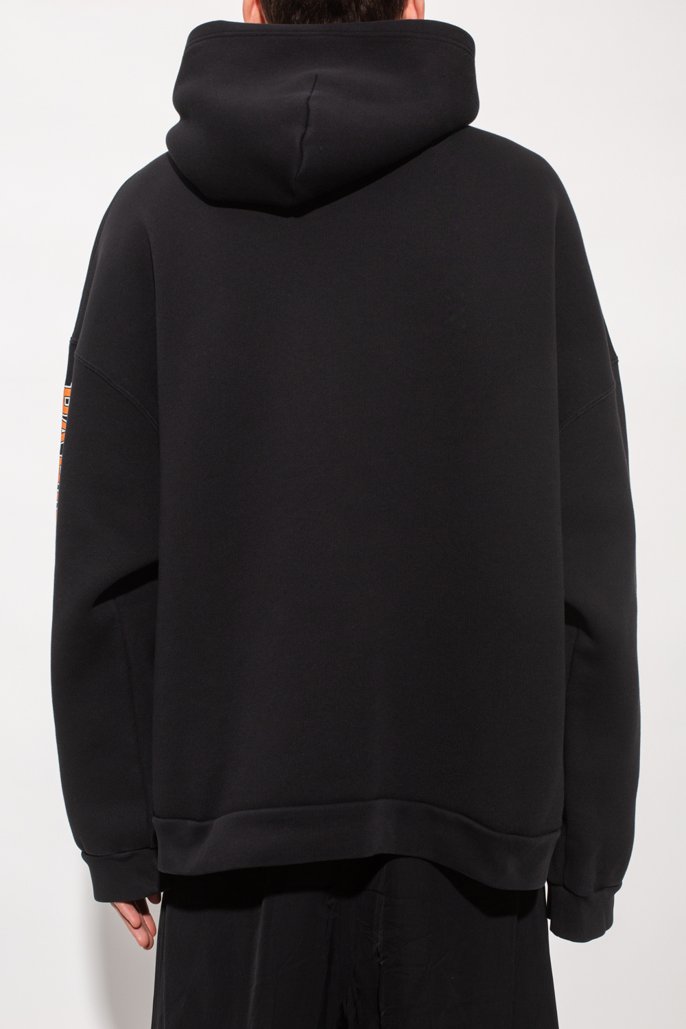 Hoodie with logo Balenciaga - bird-print cotton T-Shirt